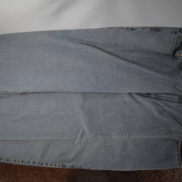 Levi's 560 Comfort Fit Light Wash Blue Jeans 40x30 - Picture 3 of 4